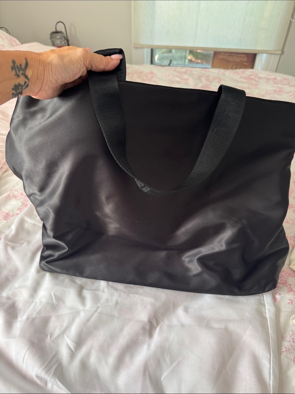 Versace Jeans Collection Black Logo COUTURE Tote Bag - Picture 4 of 4